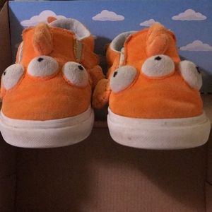 VANS The Simpson’s, (BLINKY) fish slip-ons 3eyed mutant fish kids /toddler 8.5
